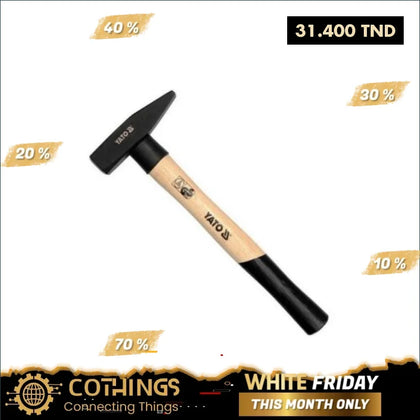 Marteau Mecanicien Manche Bois  500Gr