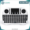 Acheter Mini clavier sans fil 2.4 GHz + Bluetooth  avec touchpad - LED RGB - en Tunisie - Disponible au meilleur prix sur CoThings