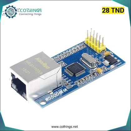 Module Arduino réseau Ethernet matériel SPI vers TCP / IP W5500