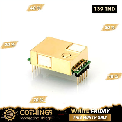 Module de capteur de détection de CO2 MH Z19B avec câble Domotique