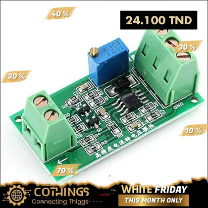 Module de Conversion Tension/Courant 0-2,5V à 4-20mA - Domotique