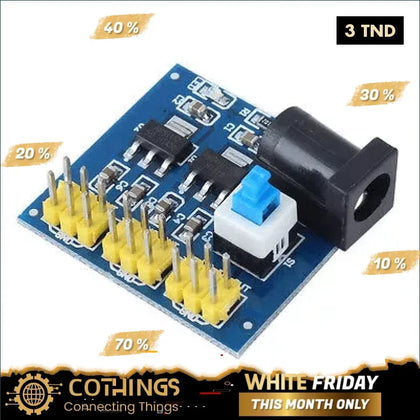 Module d’alimentation multitension CC-CC 12 V vers 3,3 V 5 V 12 V