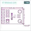 Module d’intensité lumineuse non soudé GY-302 BH1750 - Domotique