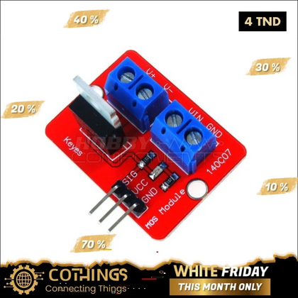 Module Mosfet IRF520 - Domotique Tunisie