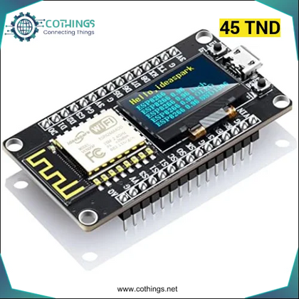 Module OLED ESP8266 V3 0,96 pouces avec port Type-C - Domotique