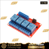 Module Relais 4 Canaux 5v Avec Optocolor Et Bornes À Vis - Domotique