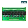 Acheter Module de relais à montage sur rail DIN 8 canaux 10A 250VAC/30VD en Tunisie - Disponible au meilleur prix sur CoThings