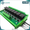 Acheter Module de relais à montage sur rail DIN 8 canaux 10A 250VAC/30VD en Tunisie - Disponible au meilleur prix sur CoThings