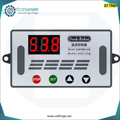 Module relais de temporisation à affichage numérique DC 5V-30V 400W