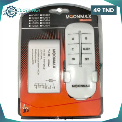 MOONMAX Y-13E Contrôleur LED 3 Canaux - Domotique Tunisie