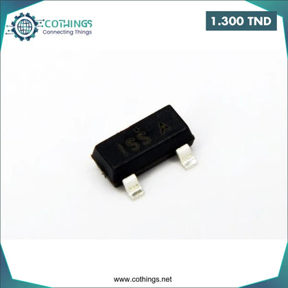 MOSFET (CMS) BSS138PW logique boîtier SOT-323 - Domotique Tunisie