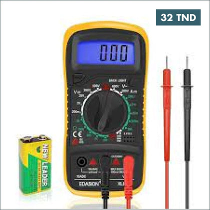 Multimètre numérique Lcd portable HC 830L - Domotique Tunisie