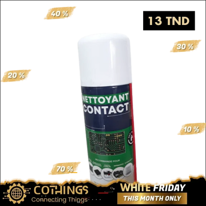 Nettoyant contact TEC 200mL - Domotique Tunisie