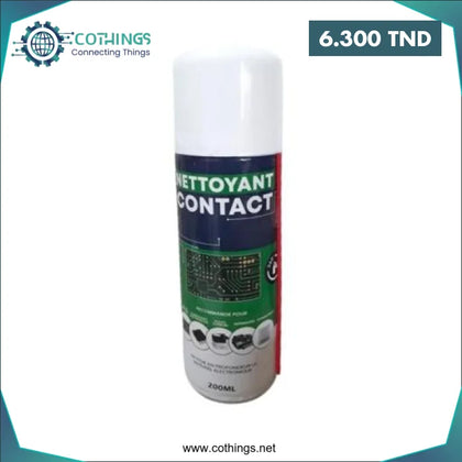 Nettoyant contact TEC 200mL - Domotique Tunisie