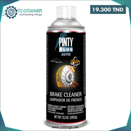 Nettoyant FREINS en aérosol PINTY PLUS - Domotique Tunisie
