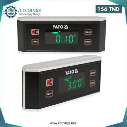 Niveau digital led magnetiaue 150MM YATO - Domotique Tunisie