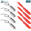 Acheter Pack 4 moteurs coreless 716 — 3.7 V 50 000 tr/min + hélices 55 mm CW/CCW en Tunisie - Disponible au meilleur prix sur CoThings
