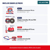 Acheter Pack Meuleuse d'Angle 115mm 710W + 25 Disques + 5 Disques à Lamelles - EMTOP en Tunisie - Disponible au meilleur prix sur CoThings