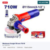 Acheter Pack Meuleuse d'Angle 115mm 710W + 25 Disques + 5 Disques à Lamelles - EMTOP en Tunisie - Disponible au meilleur prix sur CoThings