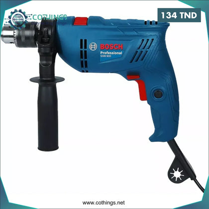 Perceuse à percussion 600W BOSCH - Domotique Tunisie