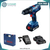 Acheter Perceuse Visseuse a percussion Sans Fil BOSCH 2xBATTERIES 18V GSB 180-LI en Tunisie - Disponible au meilleur prix sur CoThings