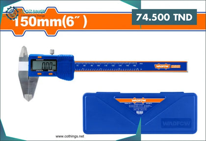 Pied A Coulisse Digital 150mm WADFOW - Domotique Tunisie