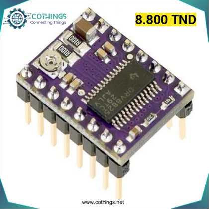 Pilote de moteur pas à pas DRV8825 avec dissipateur thermique