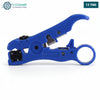 Acheter Pince à dénuder universelle câbles coaxiaux RG59/RG6/RG7/RG11 – bleue en Tunisie - Disponible au meilleur prix sur CoThings