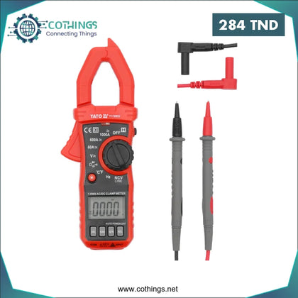 Pince Ampermetrique AC/DC 10mA - 1000A YATO - Domotique Tunisie