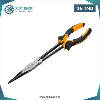 Pince A Bec Demi Rond Long 280mm TOLSEN - Domotique Tunisie