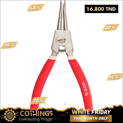 Pince Circlips Exterieur Droit 175Mm