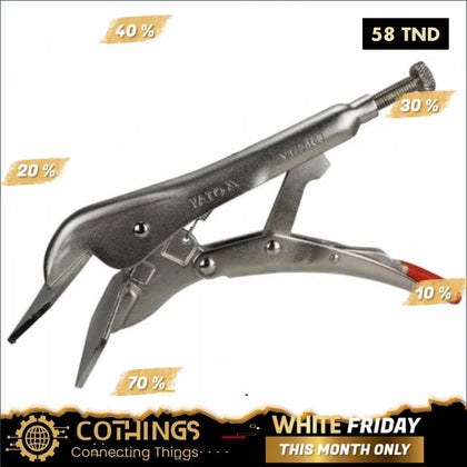 Pince Etau Plate 200Mm