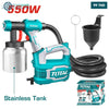 Acheter Pistolet De Peinture 550 W Avec Réservoir Inox 800 ml TT5006-2 en Tunisie - Disponible au meilleur prix sur CoThings