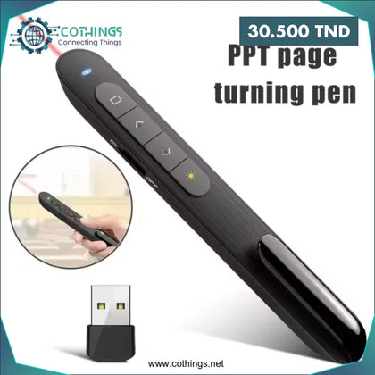 Pointeur Laser Stylo 2.4GHz - Domotique Tunisie