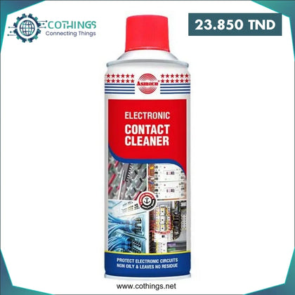 Pompe Nettoyant Contact Electrique 400ml ASMACO - Domotique Tunisie