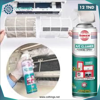 Pompe nettoyant mousse SP 500ML A/C cleaner antibacterial ASMACO