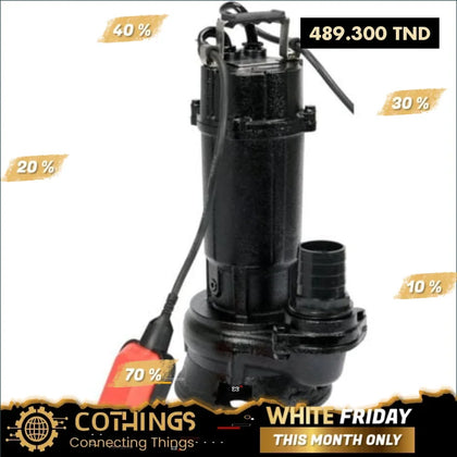 Pompe Submercible Fonte Eau Usee 200L/Mn 2