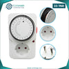 Acheter Prise minuterie programmable 24 h – 16 A – 3680 W en Tunisie - Disponible au meilleur prix sur CoThings