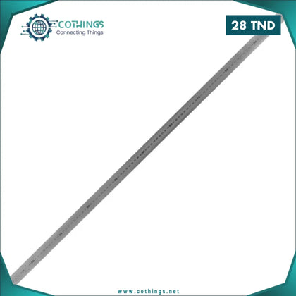 Règle Yato en acier inoxydable 1000 mm Domotique Tunisie