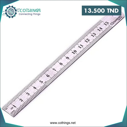 Regle Acier inoxydable De 50cm HARDEN - Domotique Tunisie