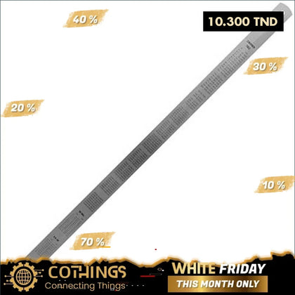 Regle En Acier Inoxydable  600Mm