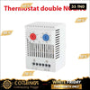 Acheter Régulateur de température thermostat chaud/Froid ,double contact NC-NO ,montage rail DIN en Tunisie - Disponible au meilleur prix sur CoThings