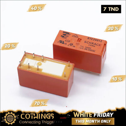 Relais DIP8 12VDC 8A 250VAC