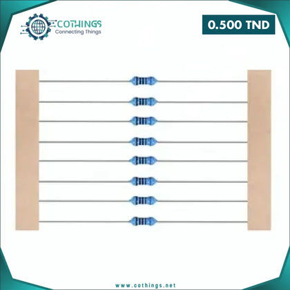 Résistance à film métallique 1/4 W 1 % (68 kΩ) 10 pcs