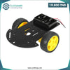 Acheter Robot Smart Car, châssis noir 2 roues motrices en Tunisie - Disponible au meilleur prix sur CoThings