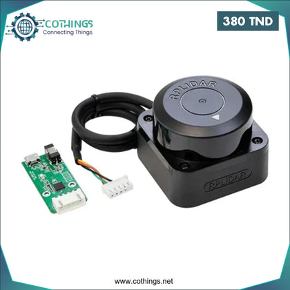 RPLiDAR C1 - DTOF LiDAR 360° Scanner Laser , 12 m, 10 Hz, TTL UART avec convertisseur usb, 5V 2 W, IP54