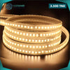 Acheter Ruban Led 220v Blan Chaud LED2835 120 Led par metre en Tunisie - Disponible au meilleur prix sur CoThings