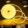 Acheter Ruban  LED Néon Flexible 6mm etanche 12V Blanc chaud5M en Tunisie - Disponible au meilleur prix sur CoThings