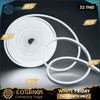 Acheter Ruban LED Néon Flexible 6mm etanche 12V Blanc froid 5M en Tunisie - Disponible au meilleur prix sur CoThings