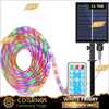 Acheter Ruban RGB solaire avec télécommande 5m décoratif d'extérieur en Tunisie - Disponible au meilleur prix sur CoThings